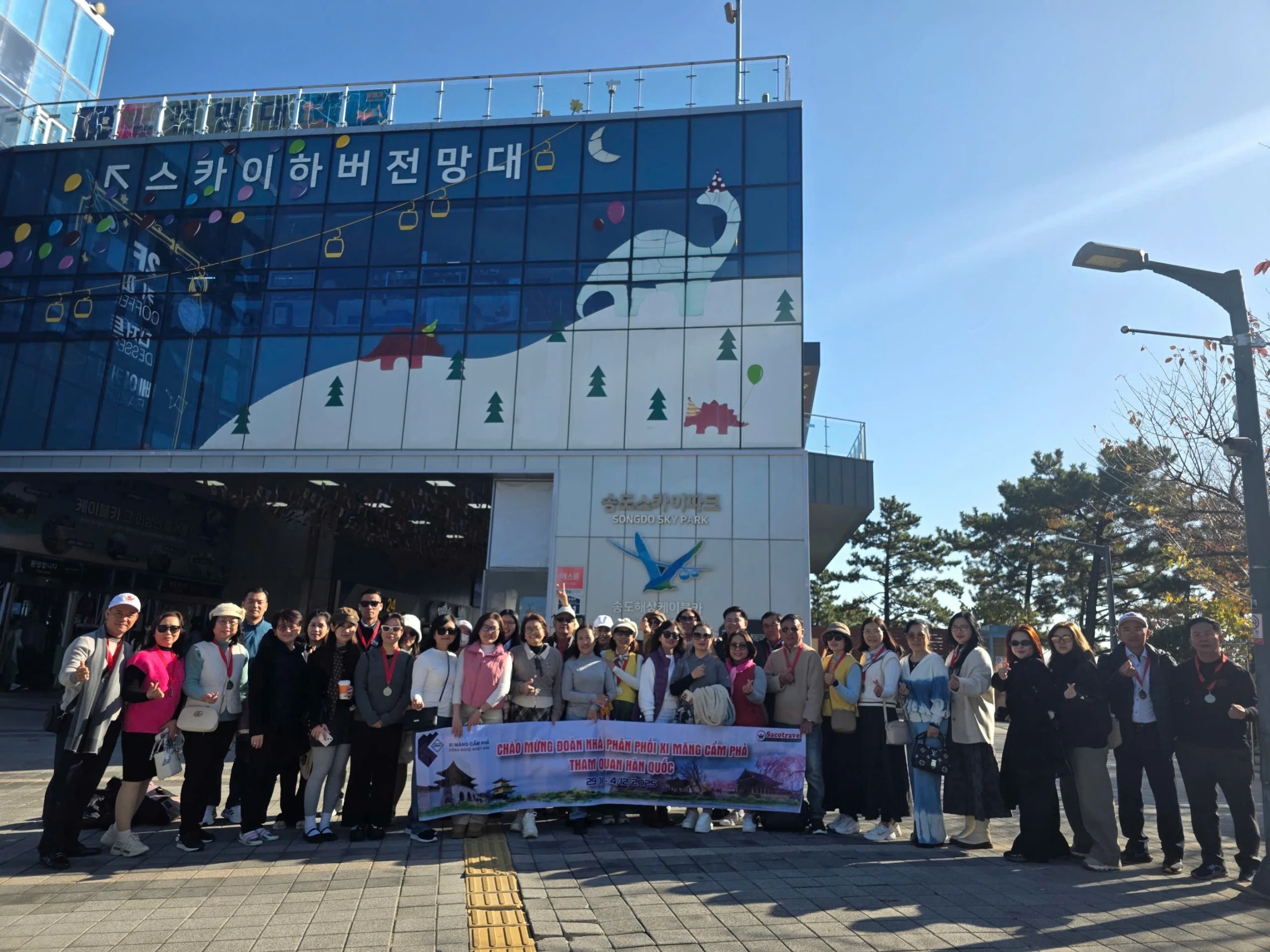 Dấu ấn Xi măng Cẩm Phả tại xứ sở Kim Chi