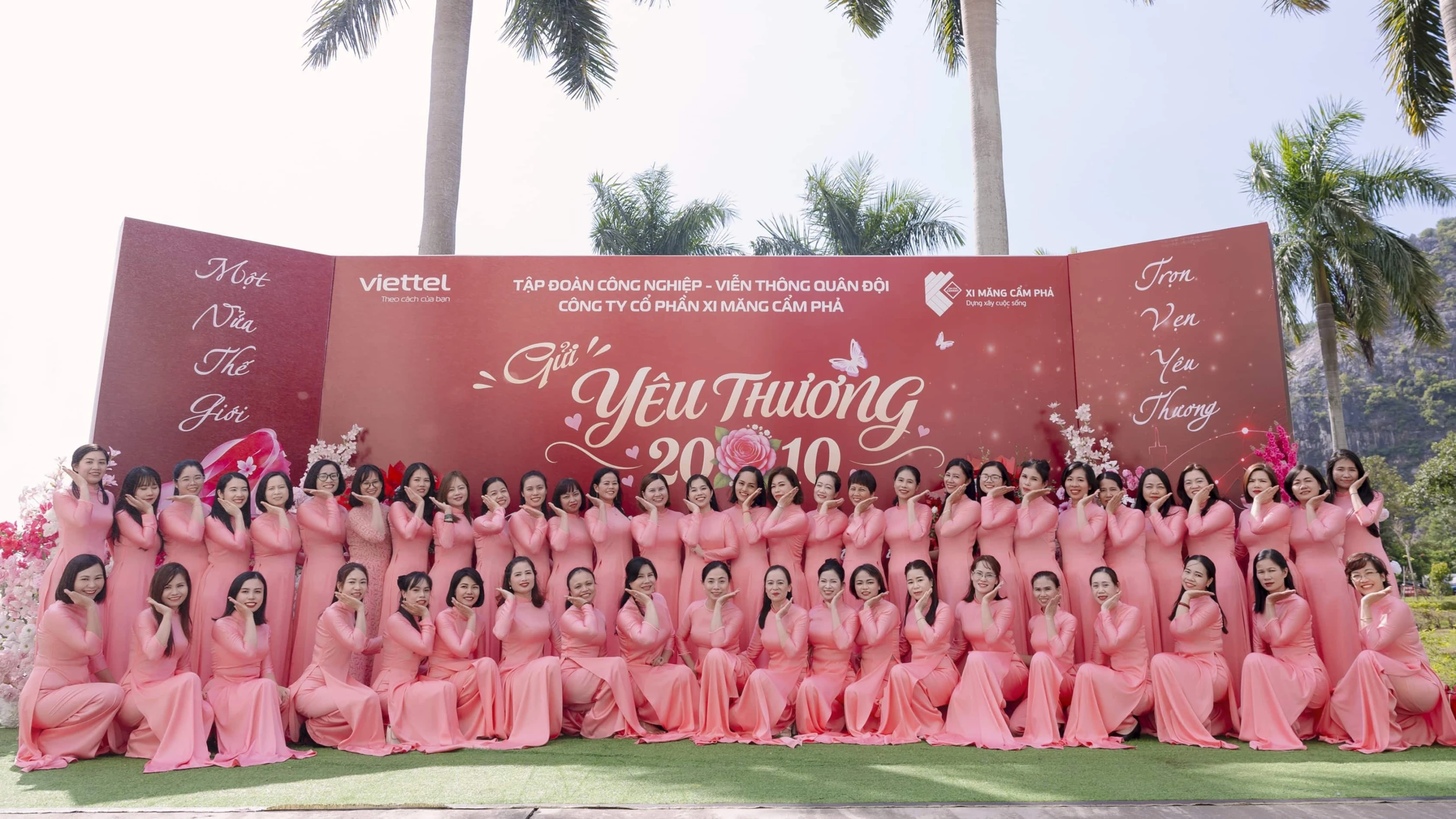 Xi măng Cẩm Phả gửi yêu thương tới nữ CBCNV nhân ngày 20/10